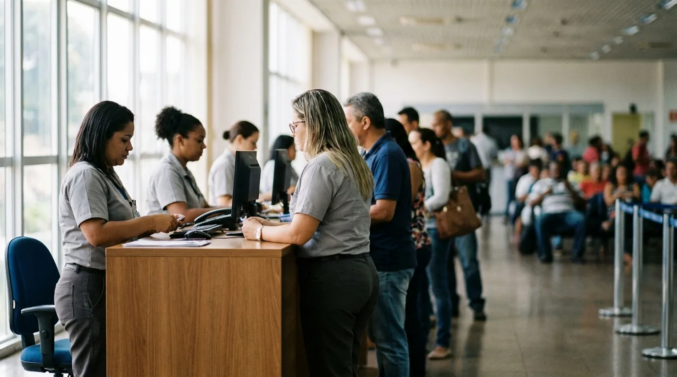 Trabalhadores de empresa estatal, categoria que não tem a estabilidade do artigo 41